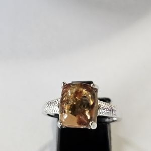 Matrix Fire Red Opal Sterling Silver Ring Sz 9! 🔥